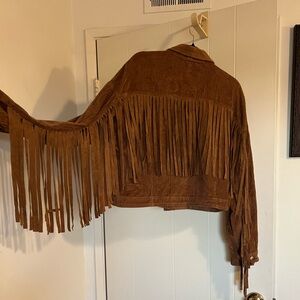 Brown Corduroy Jean Jacket